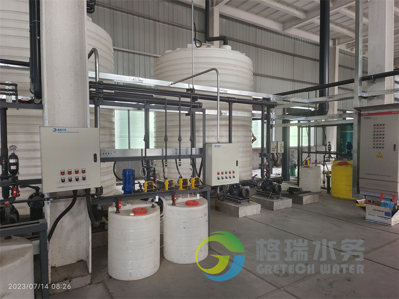 河南化工企業200t/h高純水項目